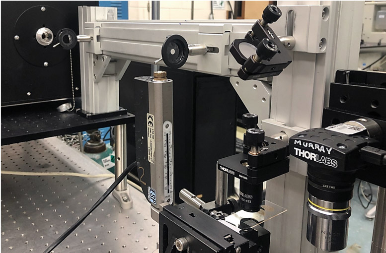 193 nm excimer laser ablation setup