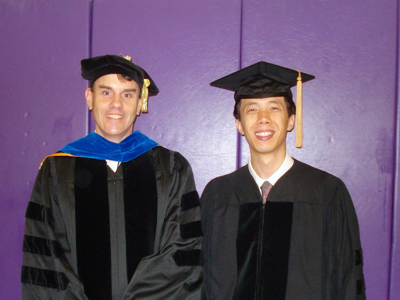 LSU Graduation May 2010- Kermit Murray and Jeonghoon Lee